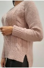 Sweter z dodatkiem owczej wełny
